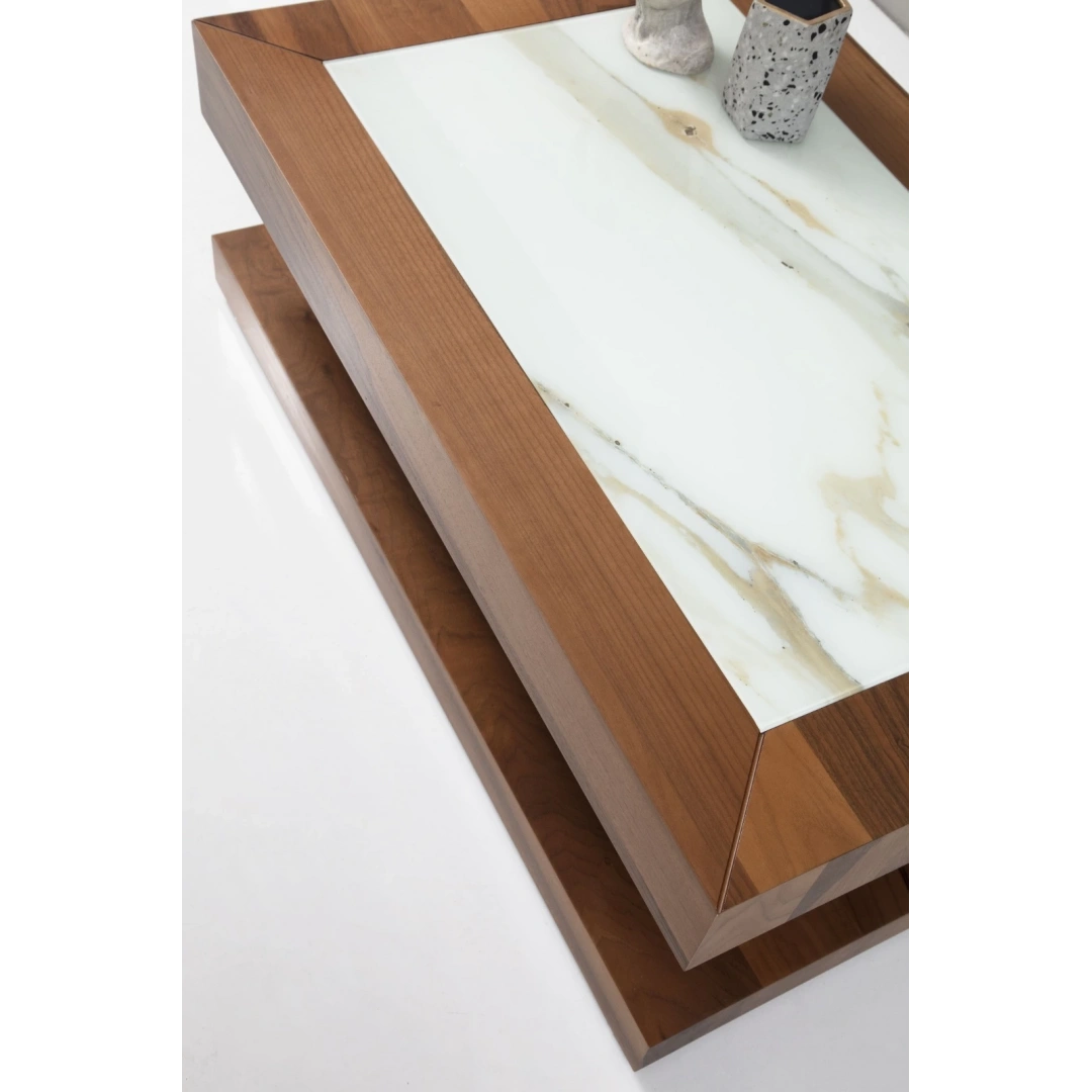 Milano Orta Sehpa (Beyaz)