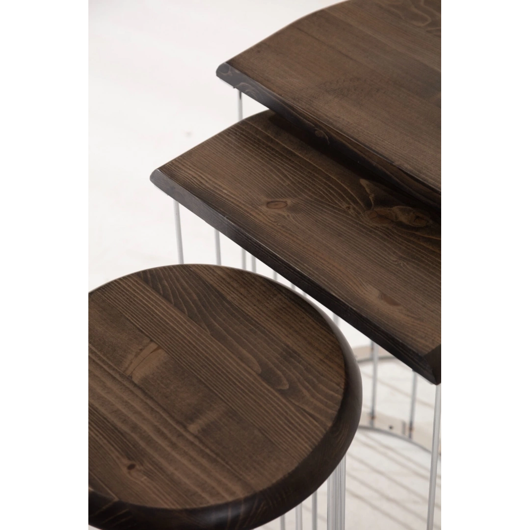 Nova Zigon Sehpa (Krom)