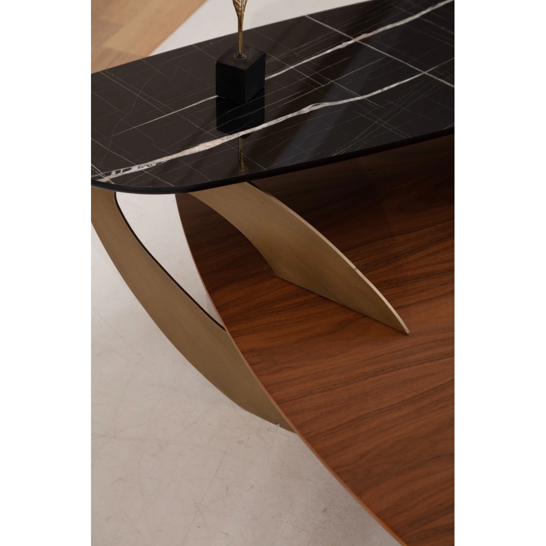 Solid Orta Sehpa (Pirinç)