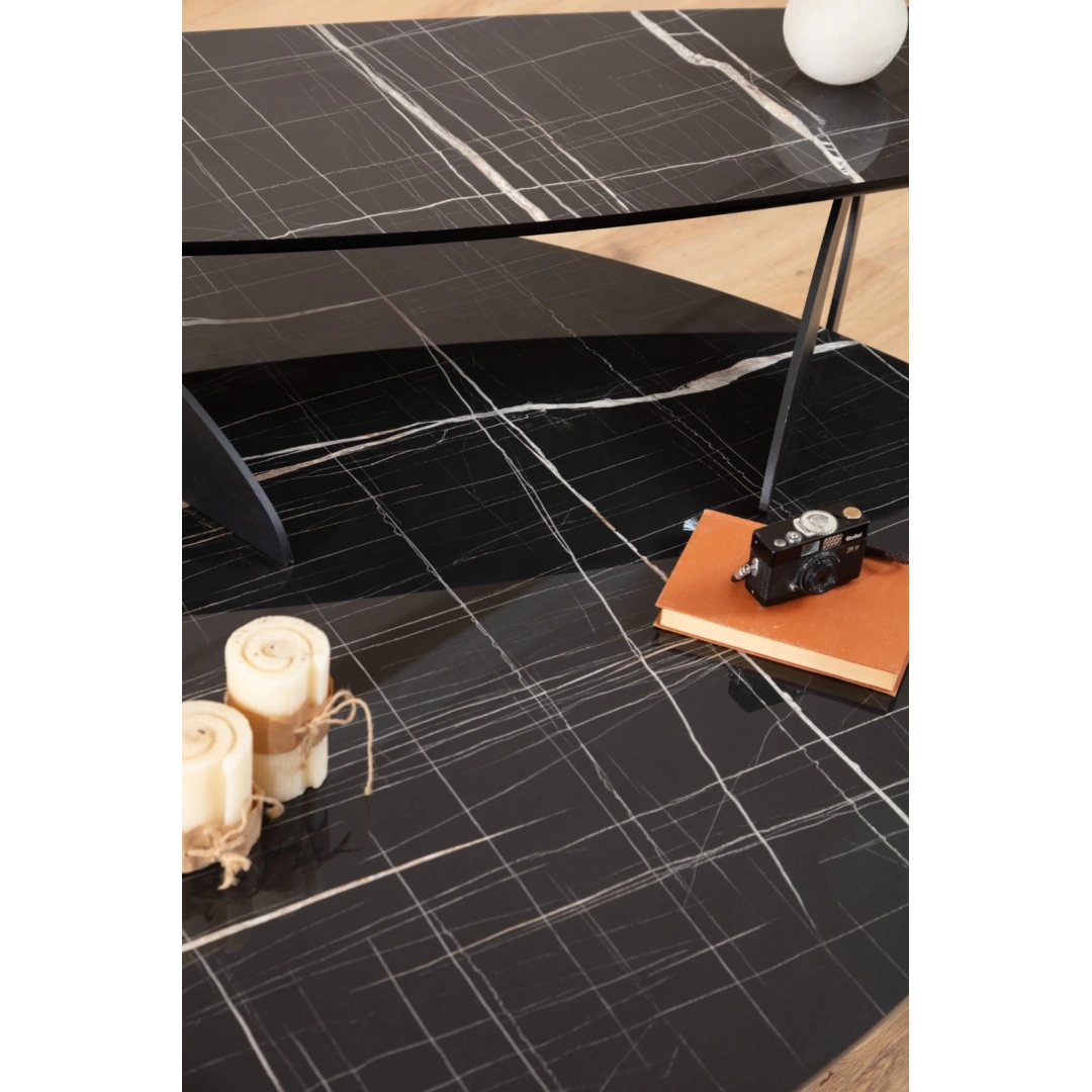 Solid Orta Sehpa (Siyah)