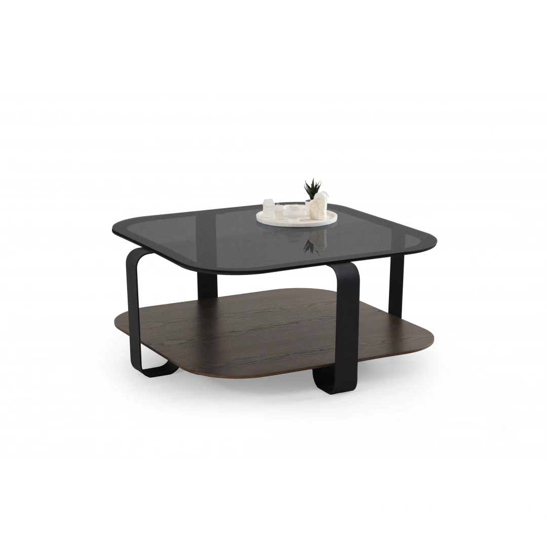 Royal Kare Orta Sehpa (Ceviz)