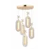 Alfa 5li Gold Kasa Led Avize