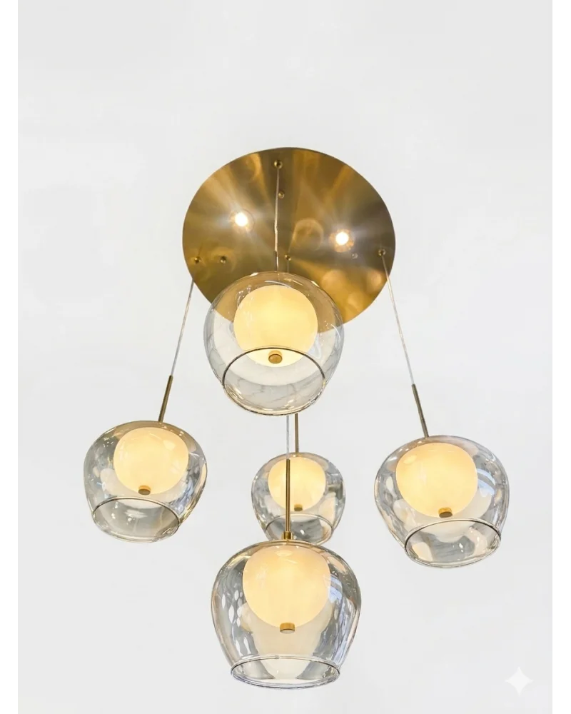 Zena 5li Eskitme Ledli Sarkıt Avize