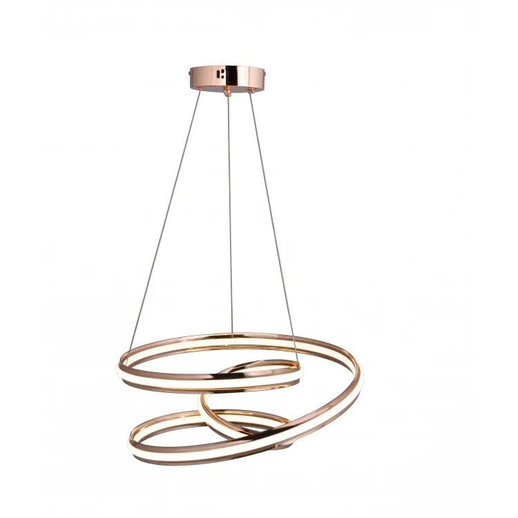 Orion Gold Ledli Dimmerli Kumandalı Avize