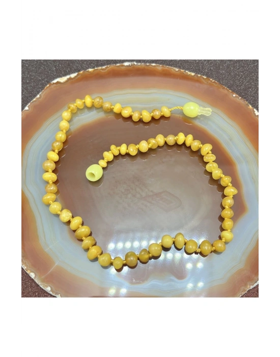 Bebek Kehribar Kolye