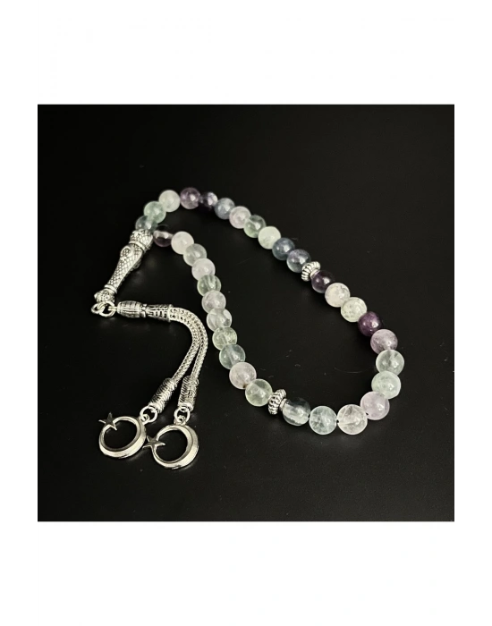 Florit 8mm 33lük Doğal Taş Tesbih