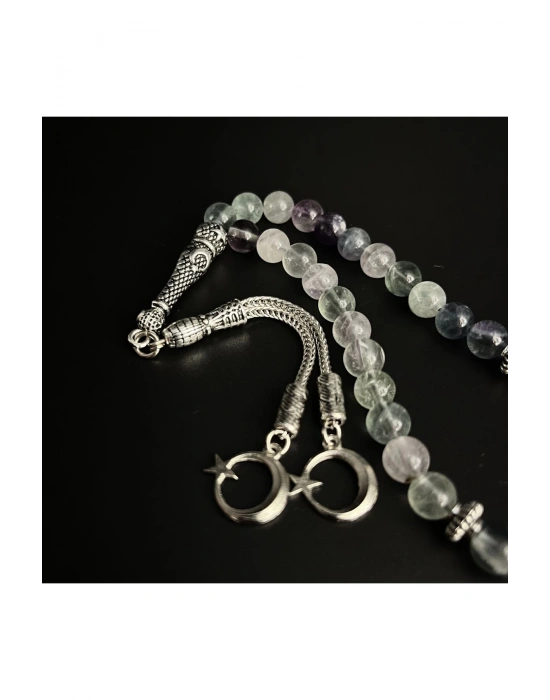 Florit 8mm 33lük Doğal Taş Tesbih