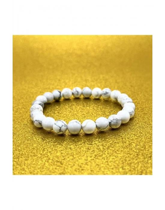 Havlit 8mm Elastik Misinalı Doğal Taş Bileklik