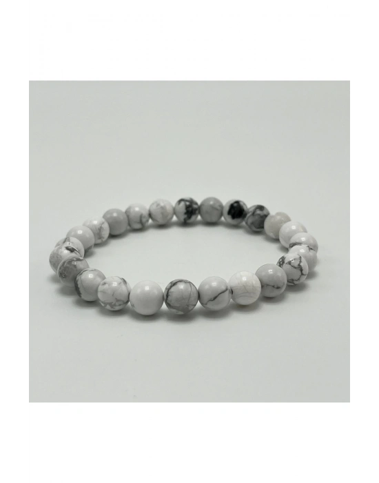 Havlit 8mm Elastik Misinalı Doğal Taş Bileklik