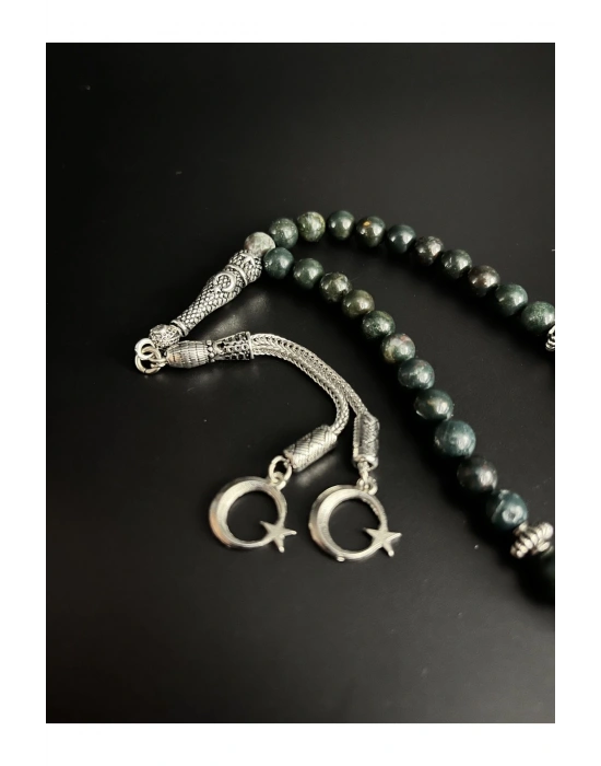 Kan Taşı 8mm 33lük Doğal Taş Tesbih