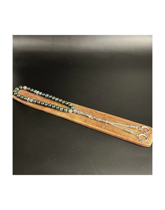 Kan Taşı 8mm 33lük Doğal Taş Tesbih