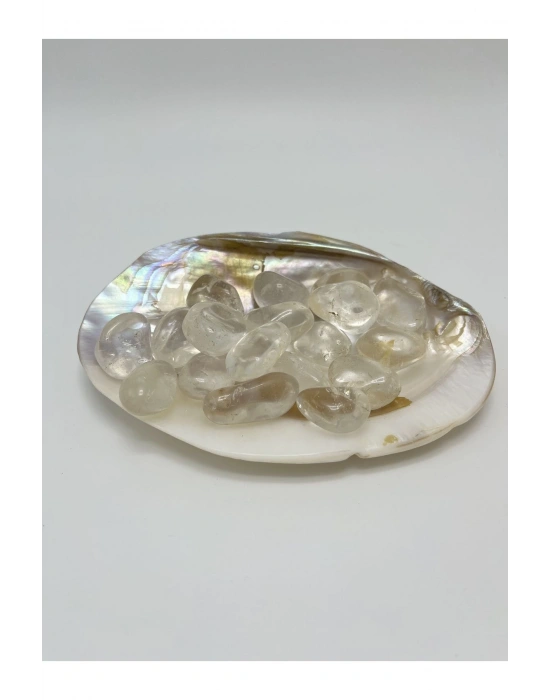 Kristal Kuvars Tımbıl Doğal Taş (1 adet )