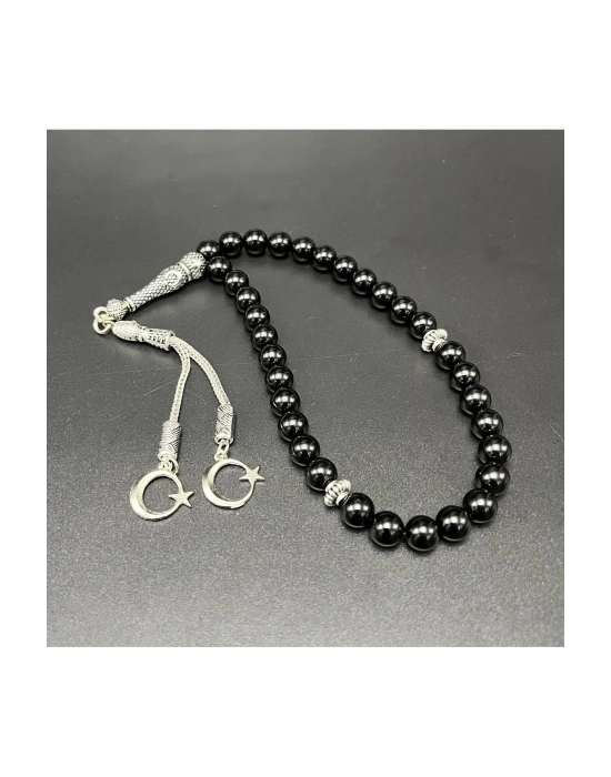 Oniks 8mm 33lük Doğal Taş Tesbih