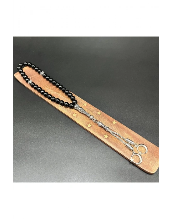 Oniks 8mm 33lük Doğal Taş Tesbih