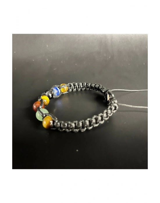 SERTİFİKAL TERAZİ BURCU DOĞAL TAŞ DERİ BİLEKLİK AVENTURİN AKİK D. KUVARS LAPİS KAPLAN GÖZÜ