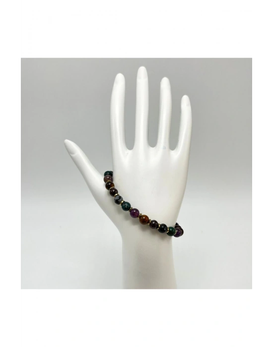 SERTİFİKALI AKREP BURCU DOĞAL TAŞ BİLEKLİK 6mm