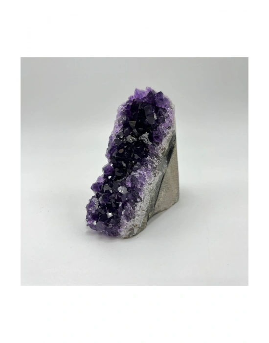 Sertifikalı Ametist Doğal Taş Ham Kaya Parça 190 gr