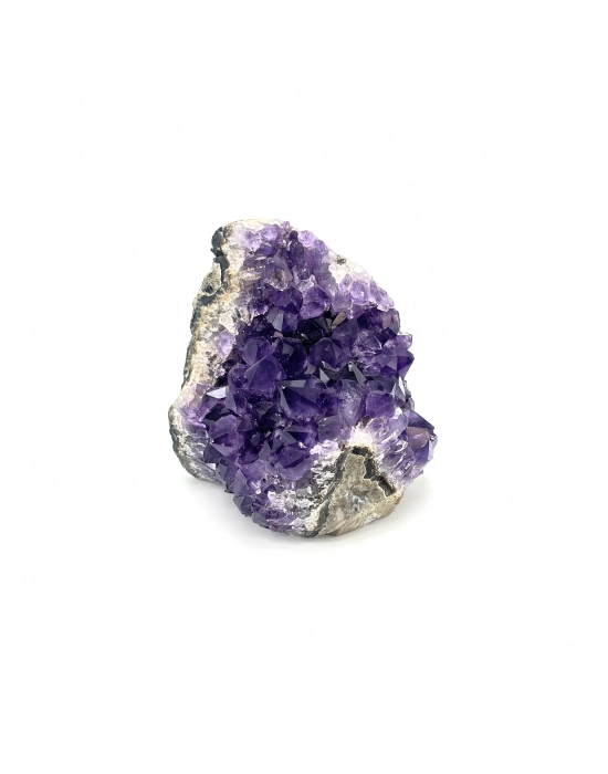 Sertifikalı Ametist Doğal Taş Ham Kaya Parça 512 gr