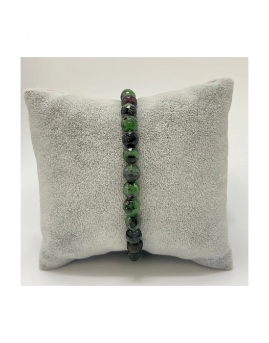 SERTİFİKALI Anyolit 6mm Doğal Taş Bileklik