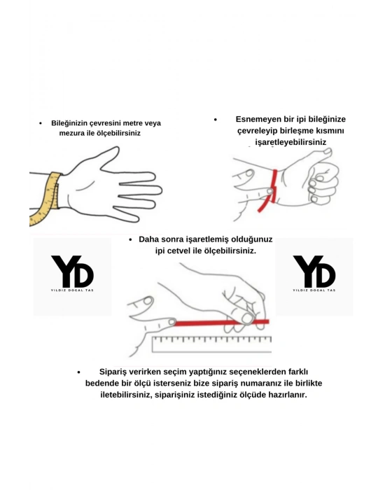 SERTİFİKALI Ay Taşı 6mm Doğal Taş Bileklik