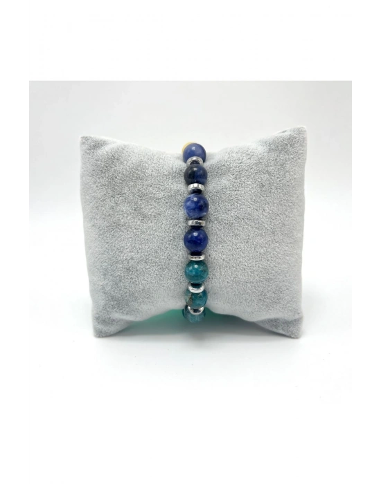 Sertifikalı Balık Burcu 8mm Doğal Taş Bileklik