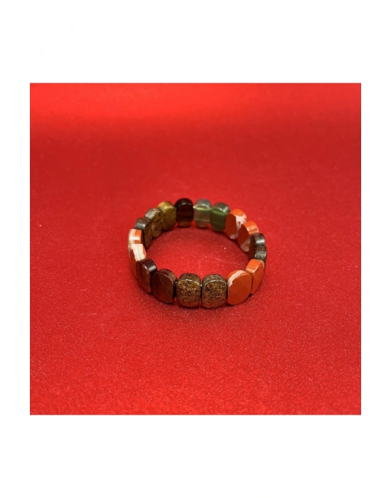 Sertifikalı Balık Burcu Doğal Taş Roleks Bileklik