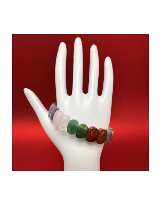 Sertifikalı Başak Burcu Doğal Taş Roleks Bileklik