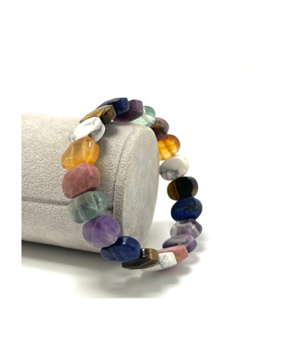 SERTİFİKALI Başarı & Konsantrasyon & Özgüven Doğal Taş Roleks Bileklik