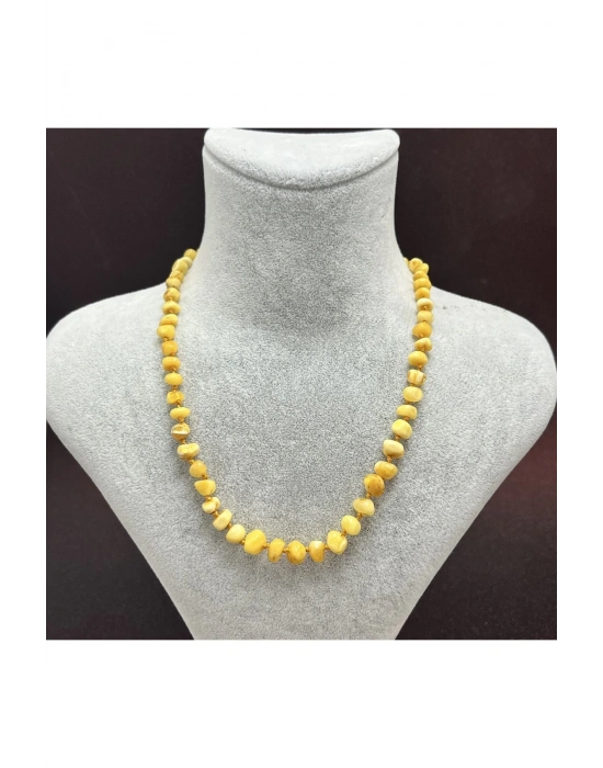 Sertifikalı Bebek Kehribar Kolye