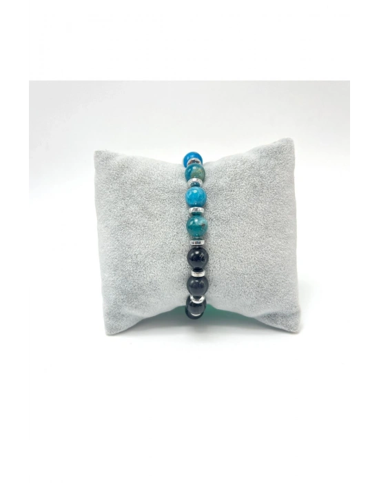 Sertifikalı Boğa Burcu 8mm Doğal Taş Bileklik