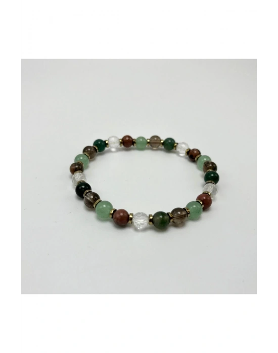 SERTİFİKALI BOĞA BURCU DOĞAL TAŞ BİLEKLİK 6mm