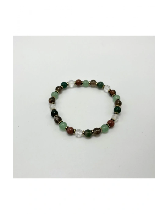 SERTİFİKALI BOĞA BURCU DOĞAL TAŞ BİLEKLİK 6mm