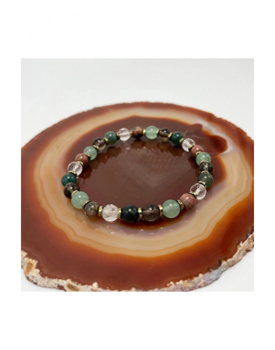 SERTİFİKALI BOĞA BURCU DOĞAL TAŞ BİLEKLİK 6mm