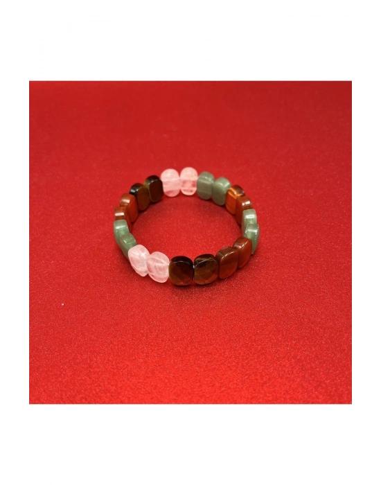 Sertifikalı Boğa Burcu Doğal Taş Roleks Bileklik