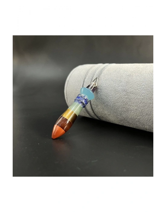 Sertifikalı Çakra Doğal Taş Kolye