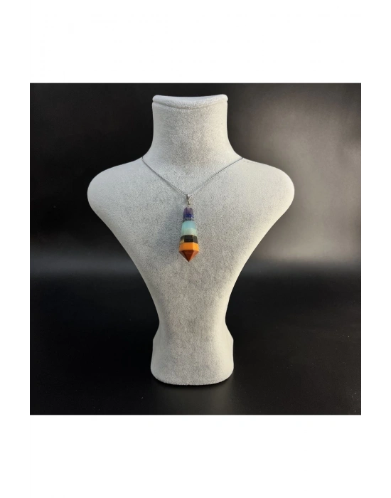 Sertifikalı Çakra Doğal Taş Kolye