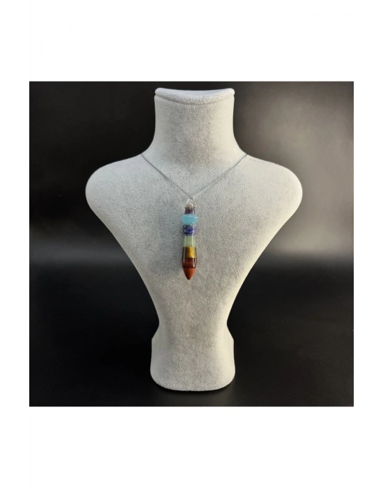 Sertifikalı Çakra Doğal Taş Kolye