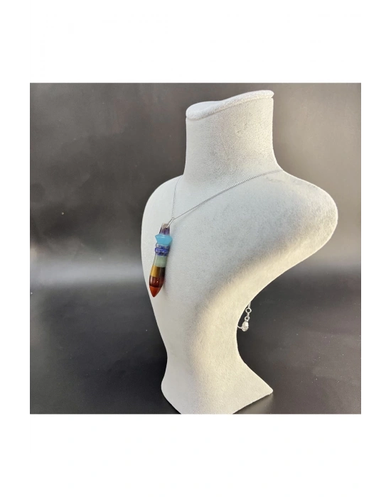 Sertifikalı Çakra Doğal Taş Kolye