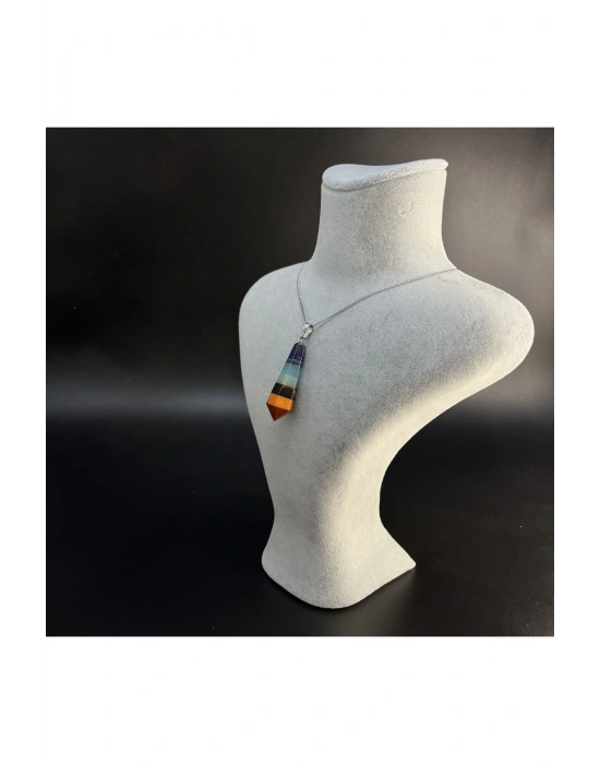 Sertifikalı Çakra Doğal Taş Kolye