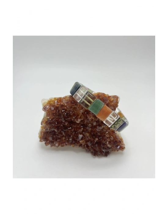 Sertifikalı Çakra Doğal Taş Roleks Bileklik