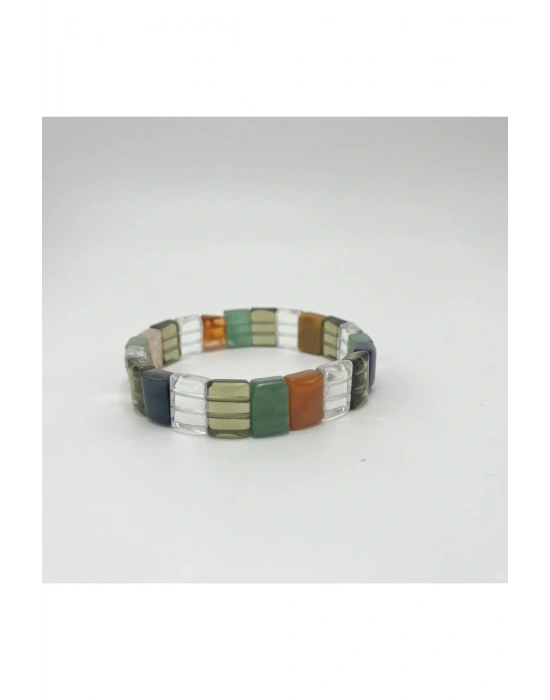 Sertifikalı Çakra Doğal Taş Roleks Bileklik