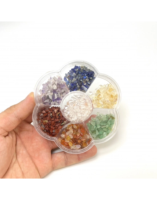 Sertifikalı Çakra İşlenmemiş Taş Özel Kutusunda