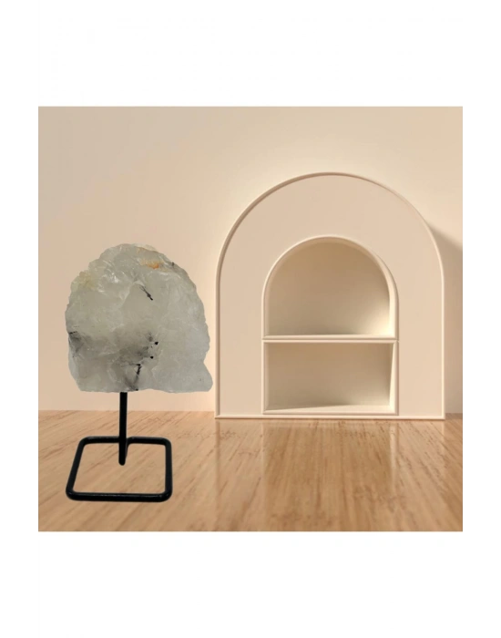 Sertifikalı Doğal Taş Ham Ay Taşı Stand