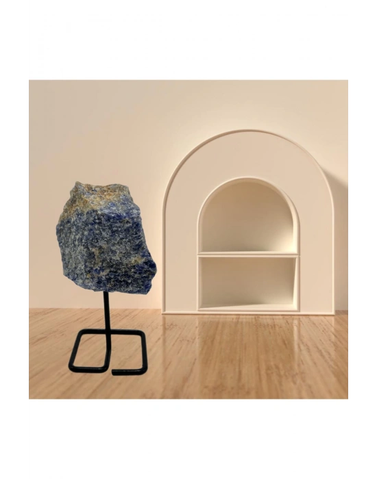 Sertifikalı Doğal Taş Ham Sodalit Stand