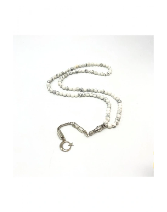 Sertifikalı Havlit  6mm 99luk Doğal Taş Tesbih