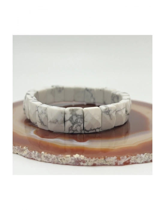 Sertifikalı Havlit Doğal Taş Roleks Bileklik