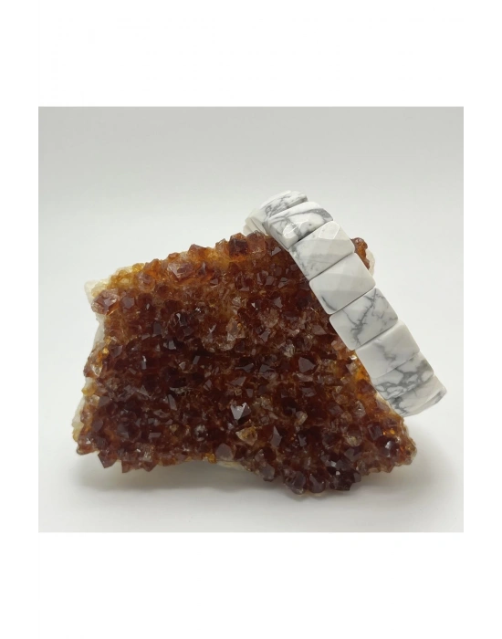 Sertifikalı Havlit Doğal Taş Roleks Bileklik