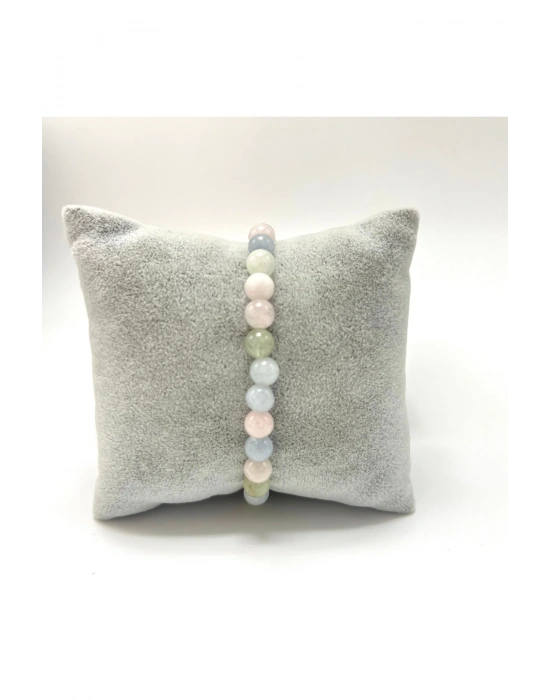 SERTİFİKALI Helkum 6mm Doğal Taş Bileklik