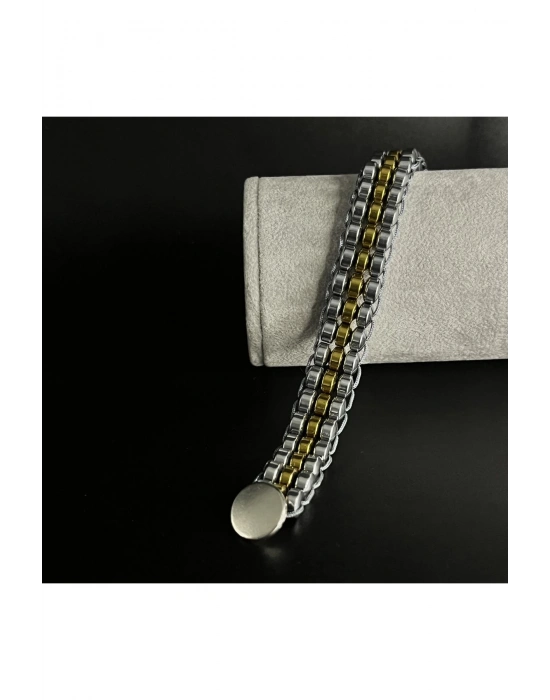 Sertifikalı Hematit Özel Tasarım Doğal Taş Ayarlanabilir Bileklik