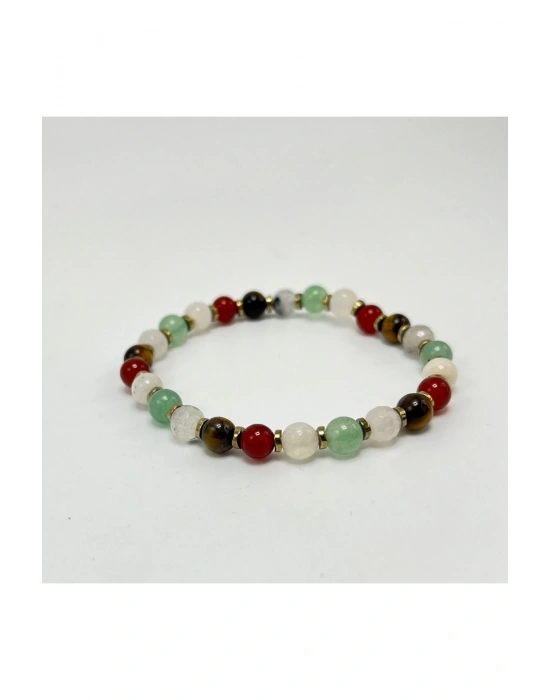 SERTİFİKALI İKİZLER BURCU DOĞAL TAŞ BİLEKLİK 6mm